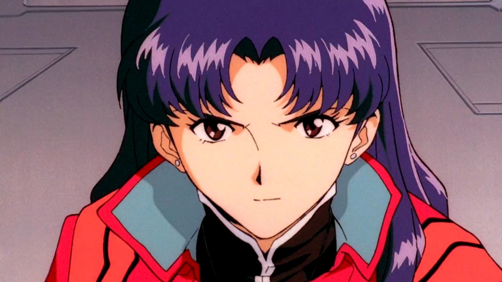 Misato Katsuragi as seen in anime (Image via Gainax)